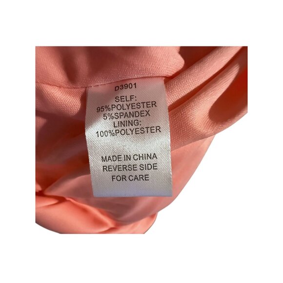 Alexia Admor Orange Floral Halter Maxi Dress W/ Rope Detail Womens M - Picture 7 of 9